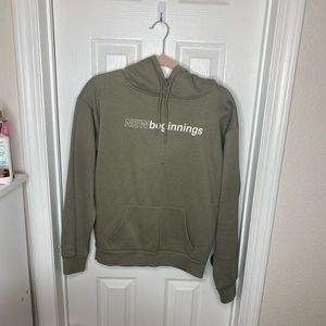 Olive green sweatshirt